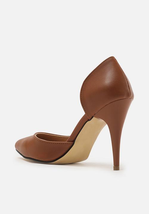 Trendyol - Classic stiletto court heel - tobacco