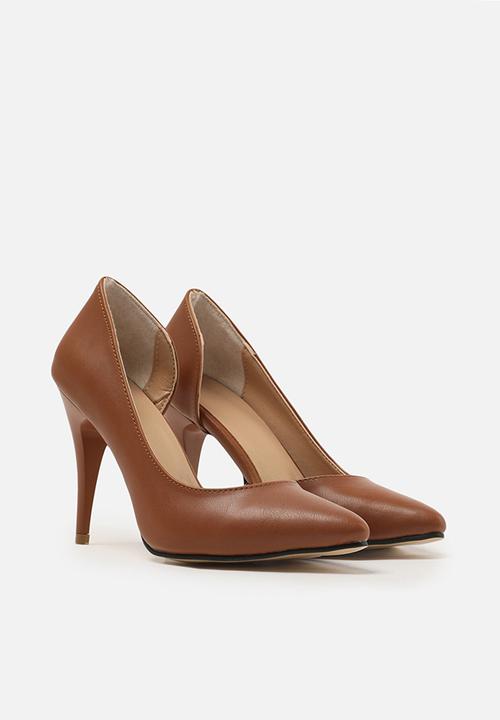 Trendyol - Classic stiletto court heel - tobacco