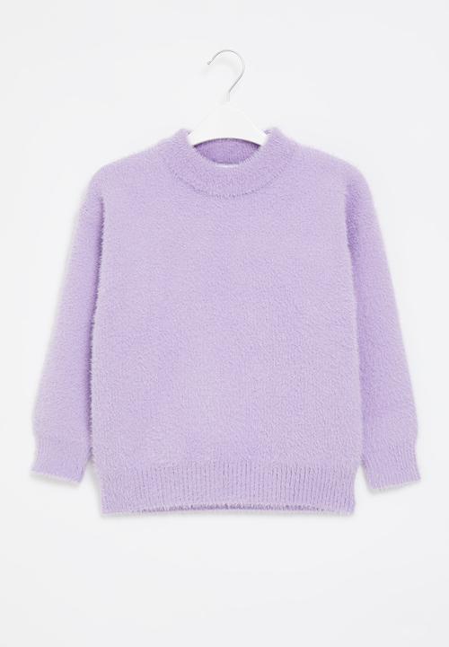 Pop Candy - Girls fluffy jersey - purple