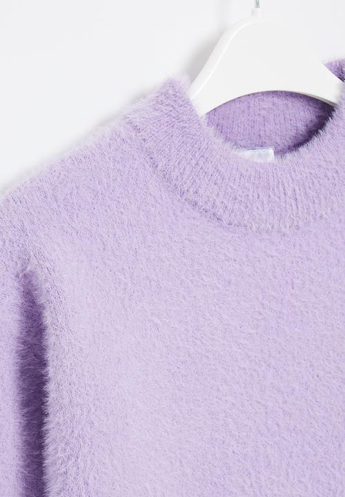 Pop Candy - Girls fluffy jersey - purple