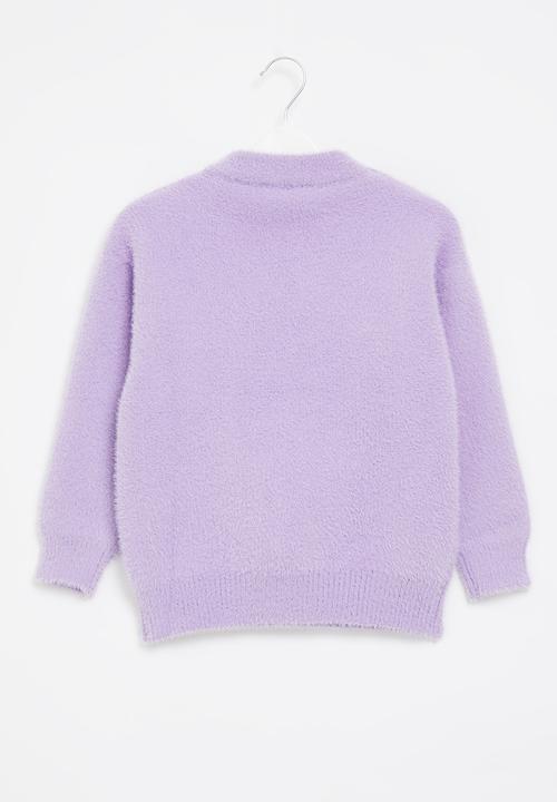 Pop Candy - Girls fluffy jersey - purple