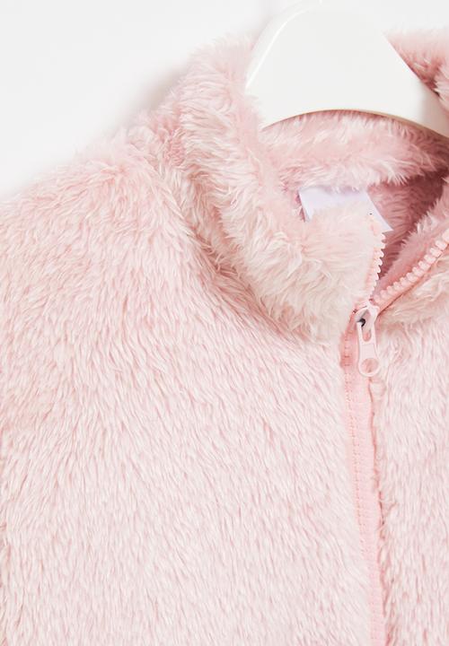 Pop Candy - Girls zip through jacket - pink
