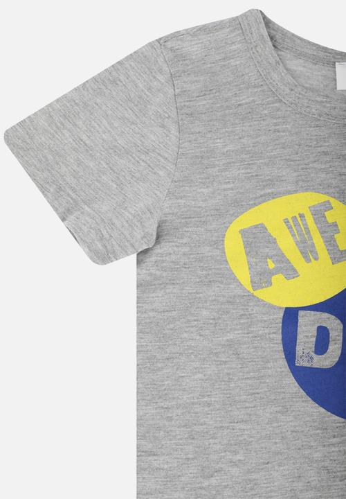 Trendyol - Awesome dude tee - grey