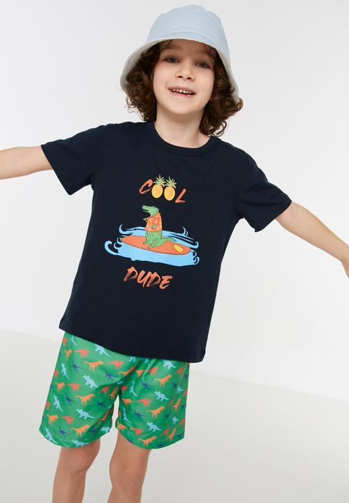 Trendyol - Cool dude tee - navy