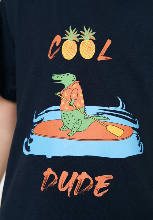 Trendyol - Cool dude tee - navy