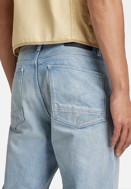 G-STAR - Grip 3d relaxed tapered - vintage electric blue