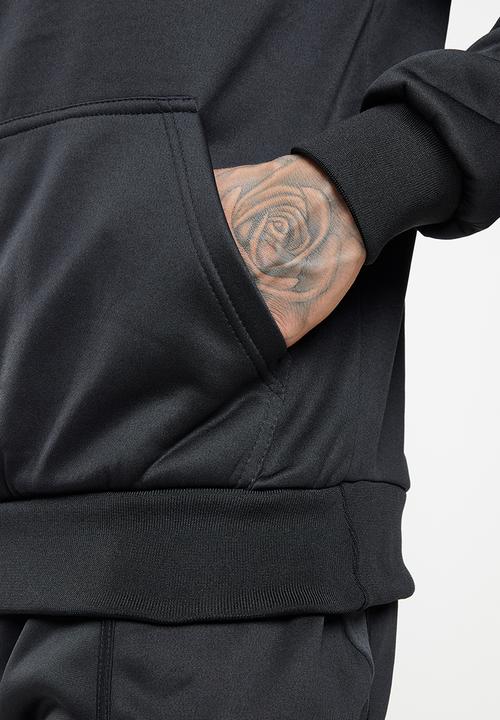 Cutty - Tucker regular fit hooded sweater - black & grey