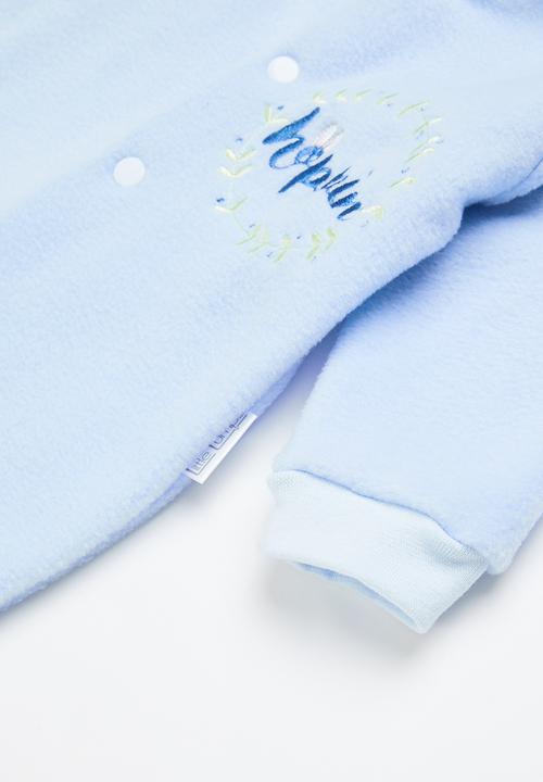 Little Lumps - Polar bunny babygro - blue