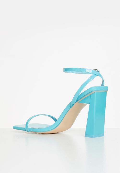 Public Desire - Charlotte square toe heel - blue 
