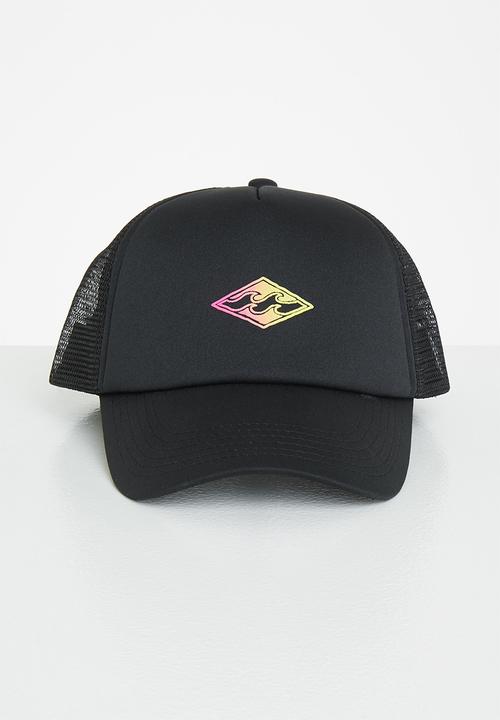 Billabong  - Podium trucker - black & neon 