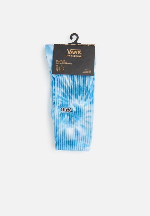 Vans - All over tie dye crew boys (1-6, 1pk) - aquatic-tie dye