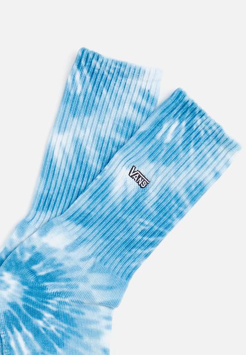 Vans - All over tie dye crew boys (1-6, 1pk) - aquatic-tie dye
