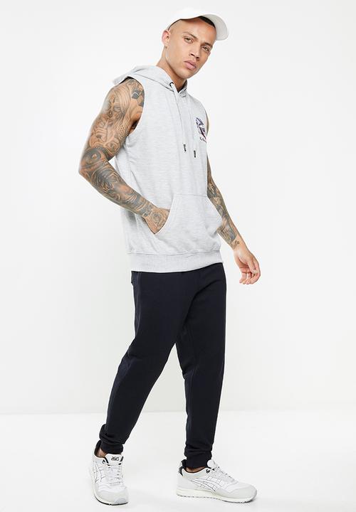 Ben Sherman - Cat sleeveless pullover - grey melange