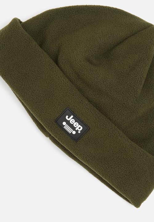 JEEP - Polar fleece beanie -olive