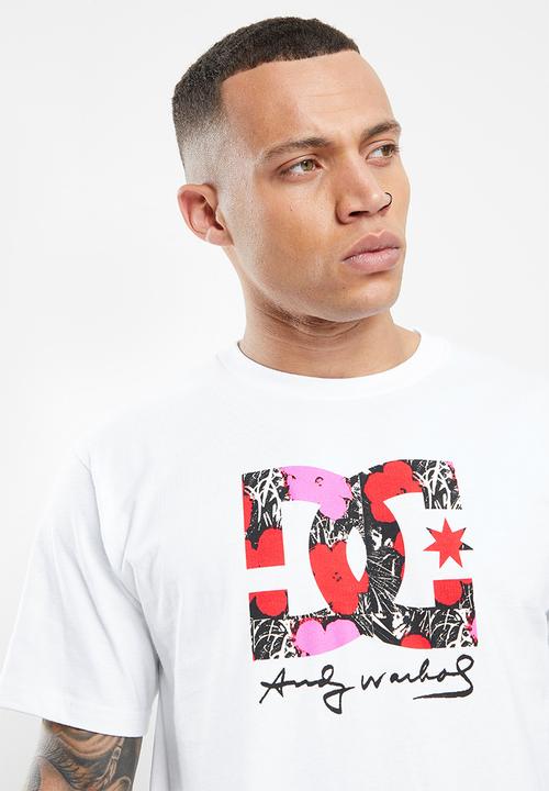 DC - Andy Warhol Flower Series T-Shirt - White