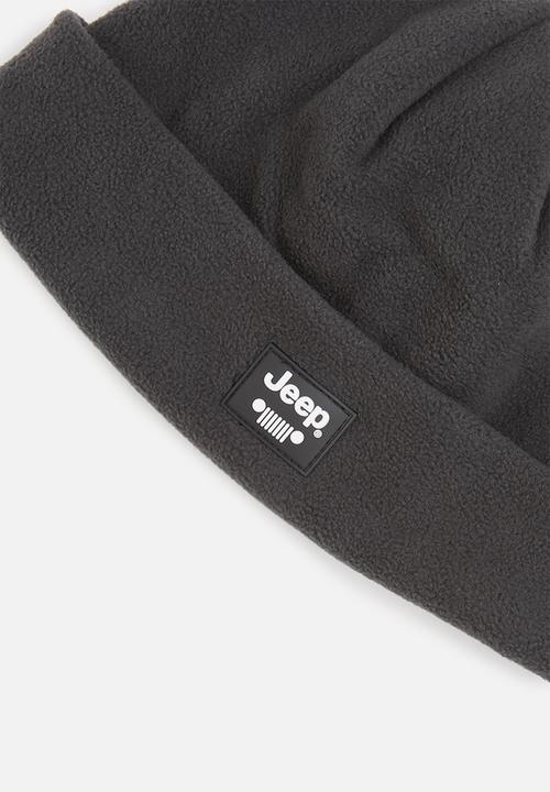 JEEP - Polar fleece beanie -charcoal