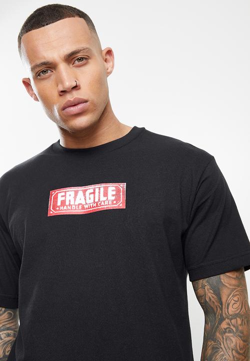 DC - Andy Warhol Fragile T-Shirt- Black