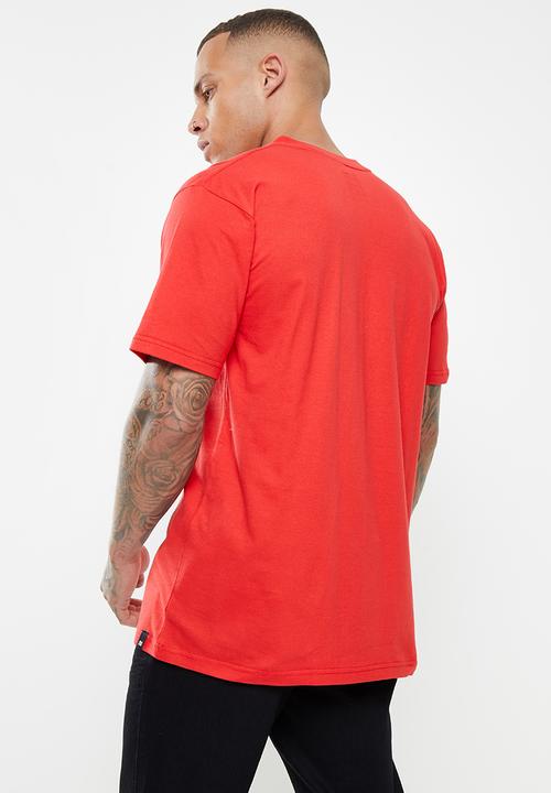 DC - Dc square star short aleeve - racing red