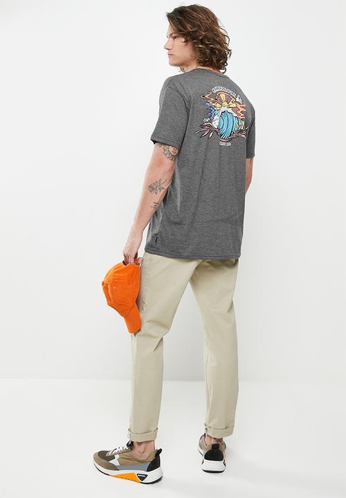 Quiksilver - Smokey scene mod - charcoal heather
