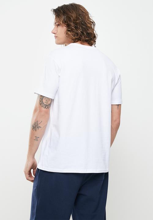 Quiksilver - Corp logo short sleeve tee - white