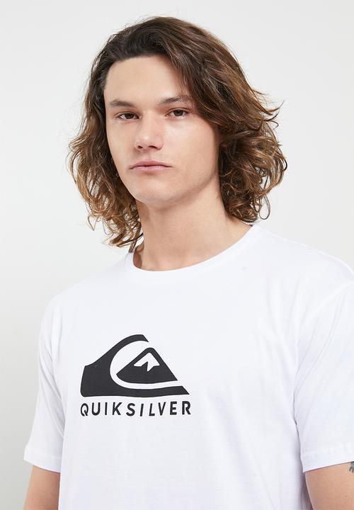 Quiksilver - Corp logo short sleeve tee - white