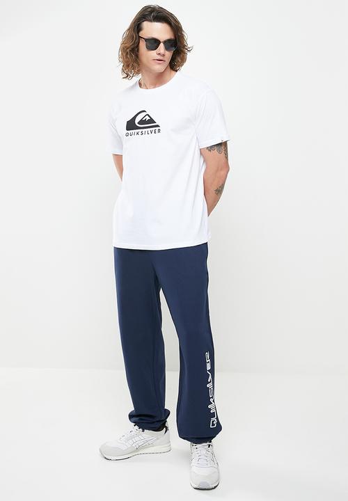 Quiksilver - Corp logo short sleeve tee - white