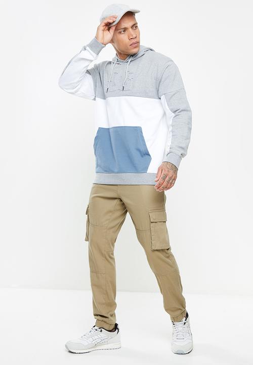 DC - Stuntly Pullover Hoodie- heather grey