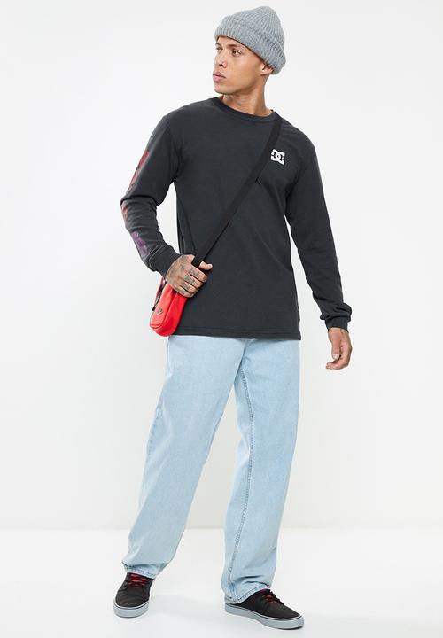 DC - Andy Warhol Life And Death Long Sleeve T-Shirt - Black Acid