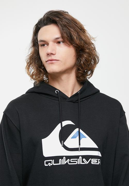 Quiksilver - Big logo hoodie - black