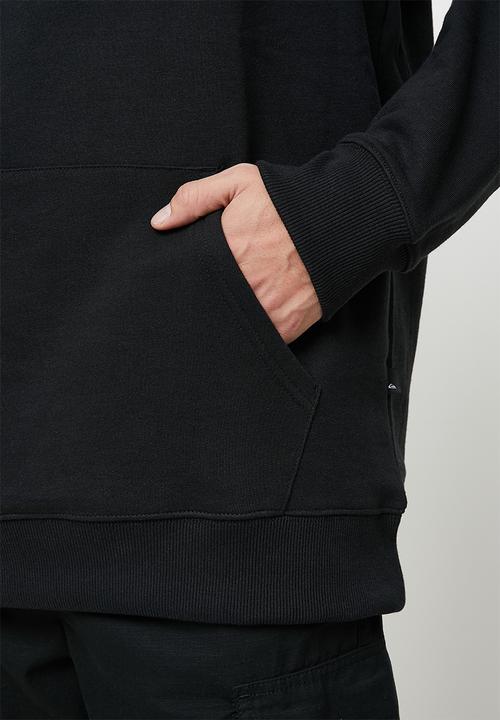 Quiksilver - Big logo hoodie - black