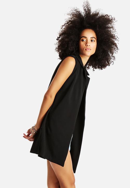 AX Paris - Plain Sleeveless Jacket