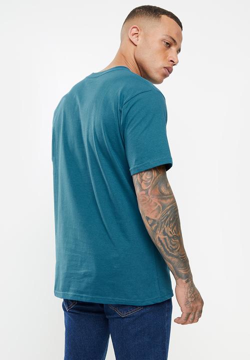 DC - Filled out short sleeve - moroccan blue