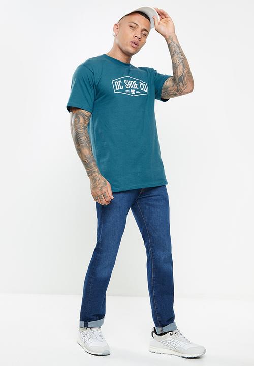 DC - Filled out short sleeve - moroccan blue