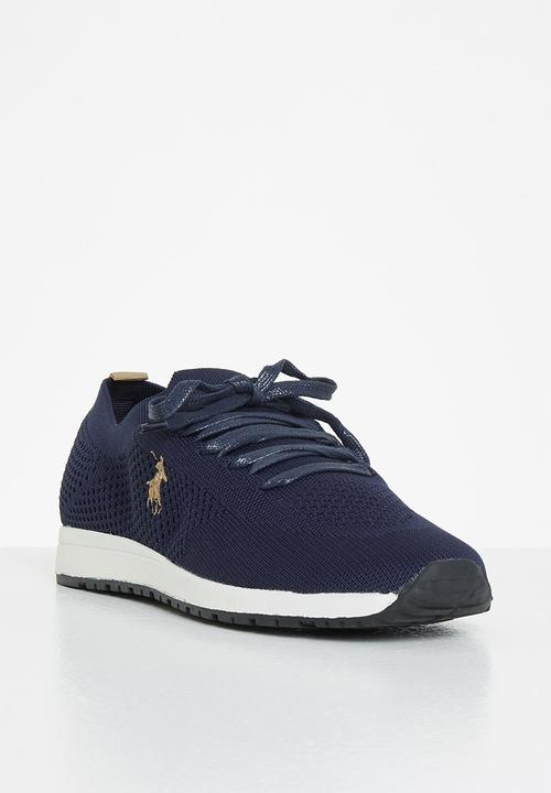 POLO - Classic knitted runner - navy