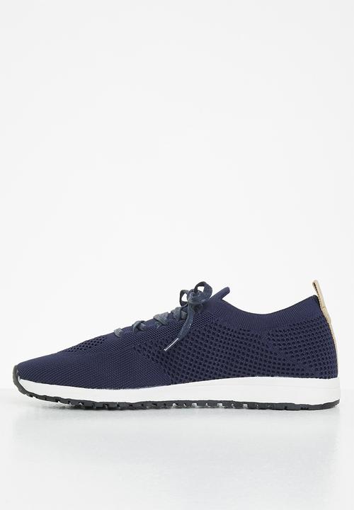 POLO - Classic knitted runner - navy
