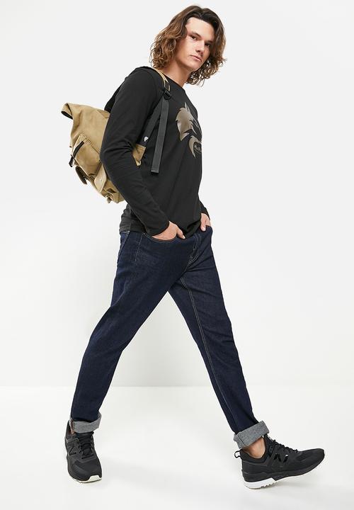 Wolf Rock - Wolfrock main long sleeve - black