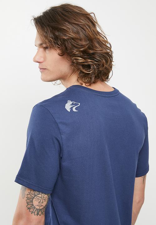 Wolf Rock - Open skies tee - navy