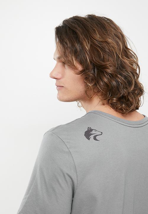 Wolf Rock - Pure adventure tee - graphite