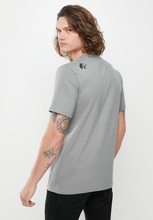 Wolf Rock - Wolfrock main tee - graphite