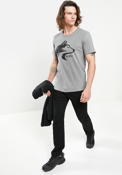 Wolf Rock - Wolfrock main tee - graphite
