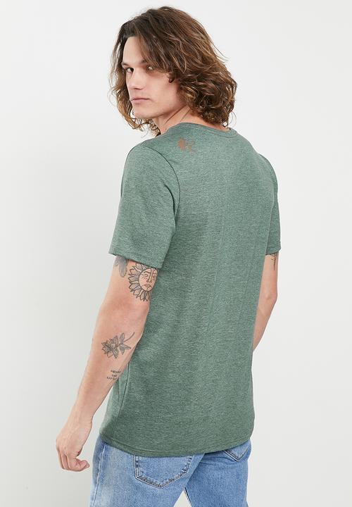 Wolf Rock - Wolfrock main tee - green gabels