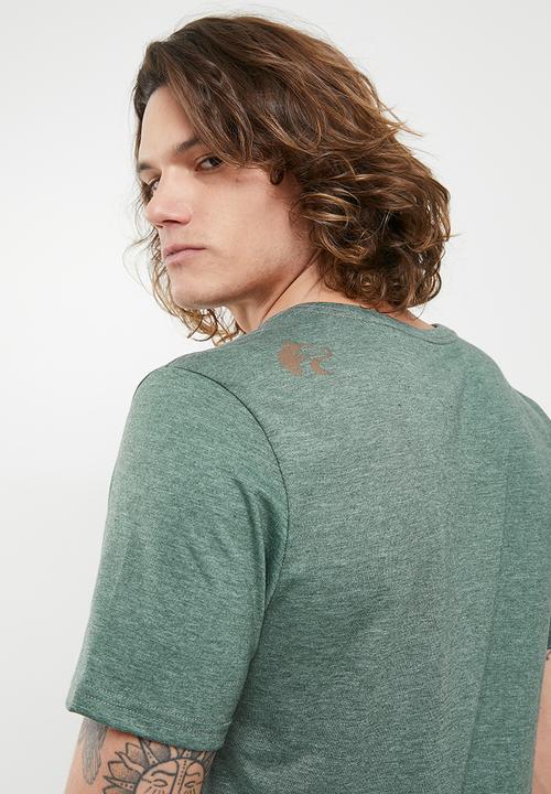 Wolf Rock - Wolfrock main tee - green gabels