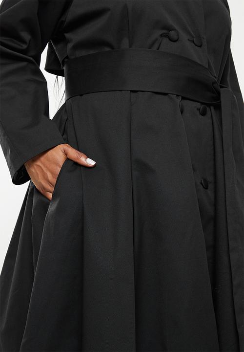 AMANDA LAIRD CHERRY - Plus njesuthi coat - black 