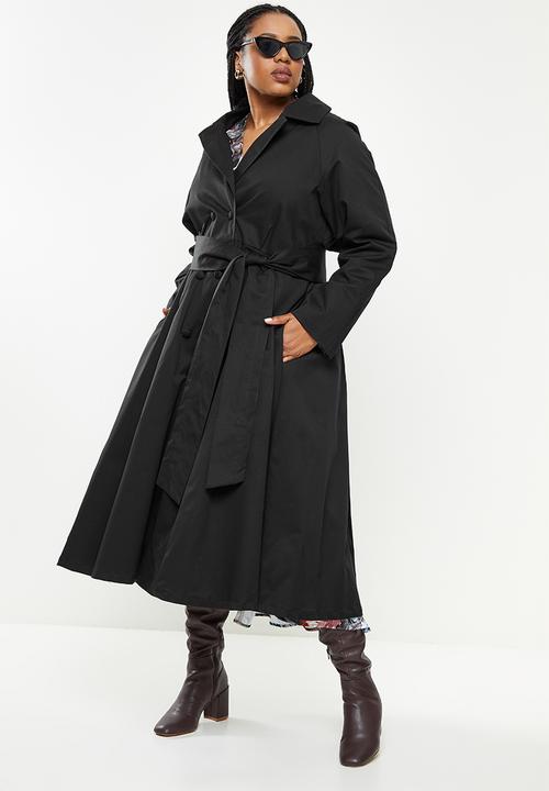 AMANDA LAIRD CHERRY - Plus njesuthi coat - black 