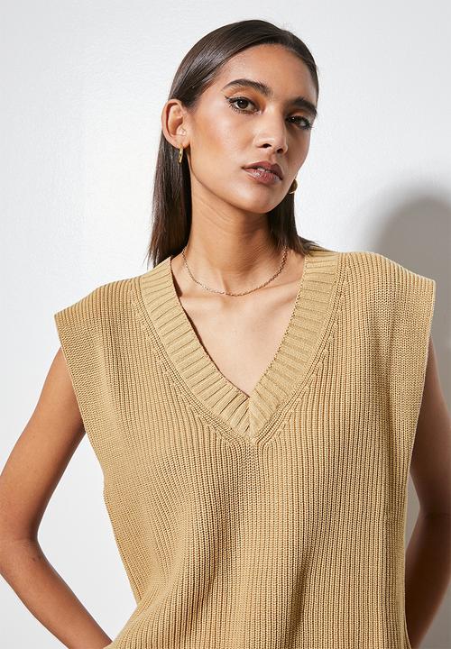 Superbalist - Cotton singlet - tan