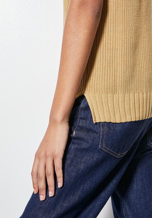 Superbalist - Cotton singlet - tan