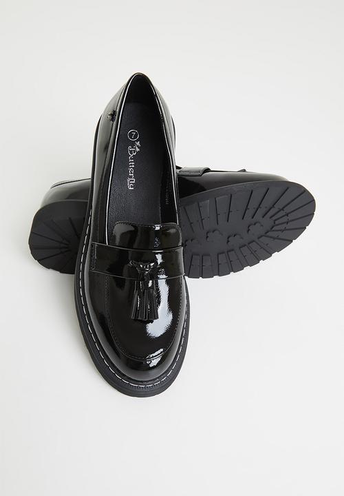 Butterfly Feet - Rali 1 tassel loafer - black