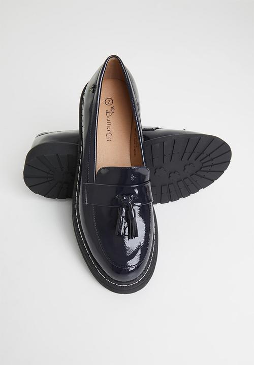 Butterfly Feet - Rali 1 tassel loafer - navy