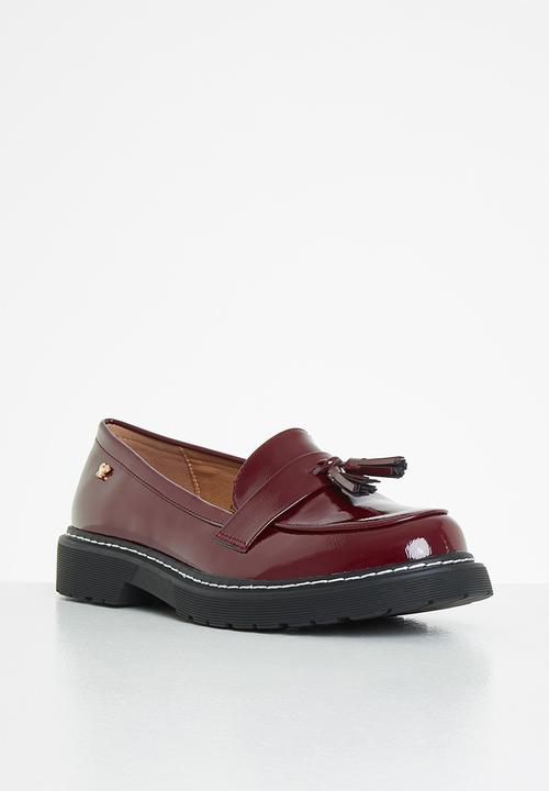 Butterfly Feet - Rali 1 tassel loafer - wine
