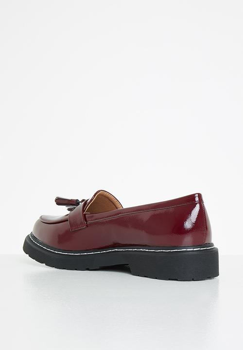 Butterfly Feet - Rali 1 tassel loafer - wine